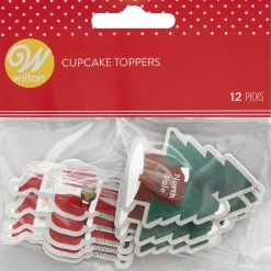Wilton Taarttoppers Kerstman Set/12 Best