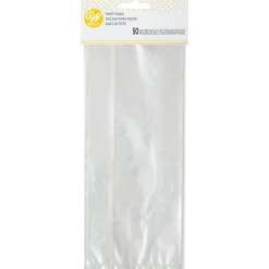 Wilton Traktatiezakjes Transparant 10x24cm 50st Discount