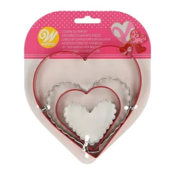 Wilton Uitsteker Nesting Hart Set/4 Clearance