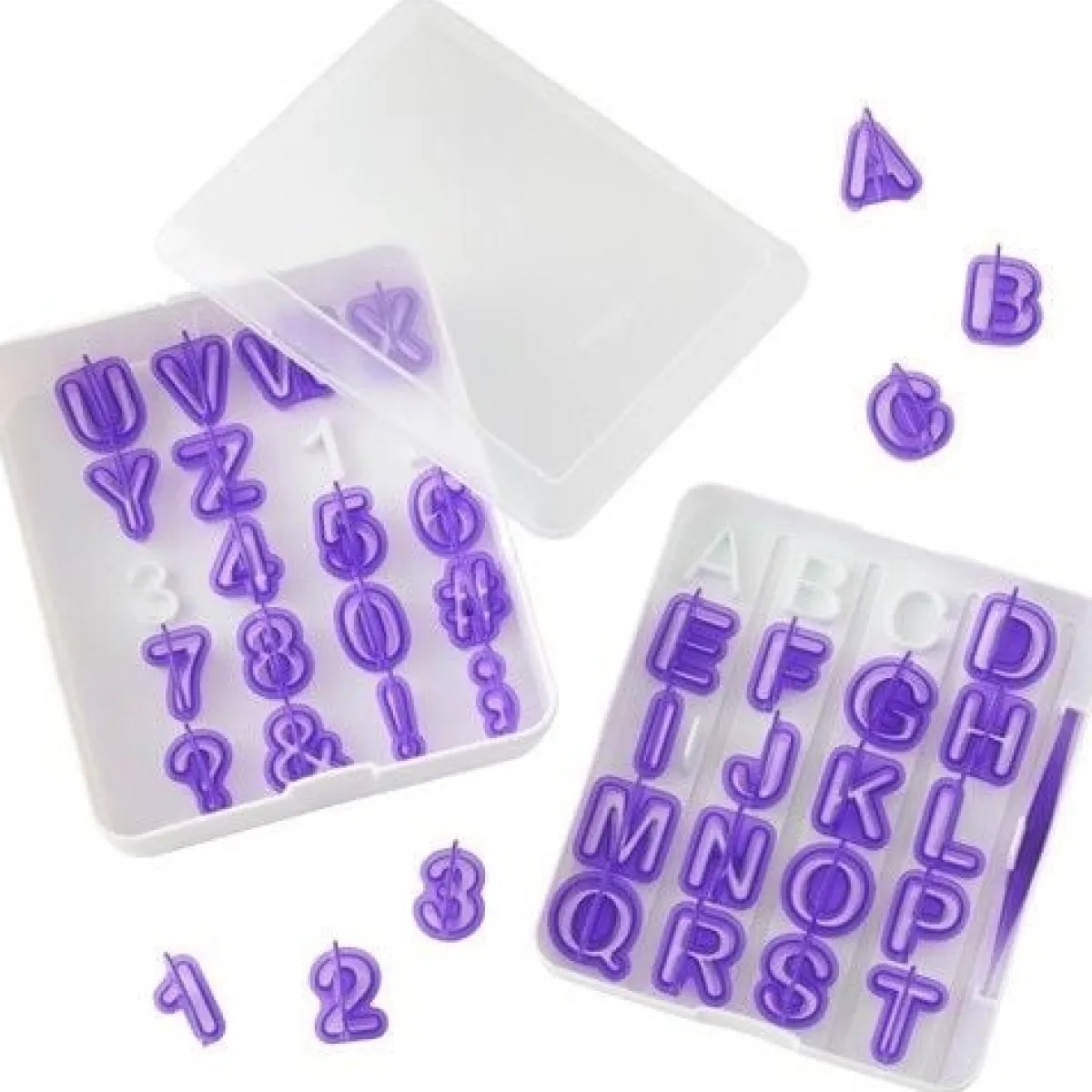 Wilton Uitstekers Letters en Nummers Set Discount