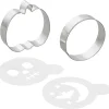 Wilton Uitsteker & Stencil Halloween Set/4 Online