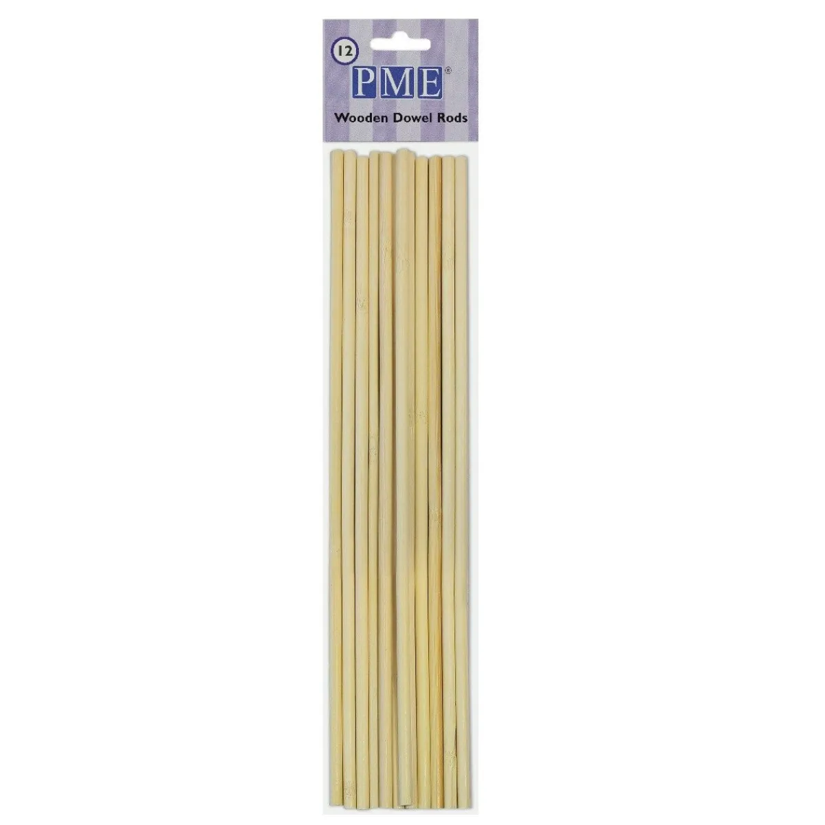 PME Wooden Dowel 12 stuks